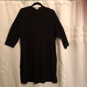 Aritzia Wilfred Free black sweater dress. Size medium.